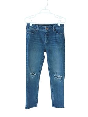 Lucky Brand Medium Wash Hayden Distressed Crop Jeans Size 8/29